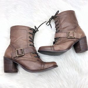 Steven Madden Heeled Combat Boots